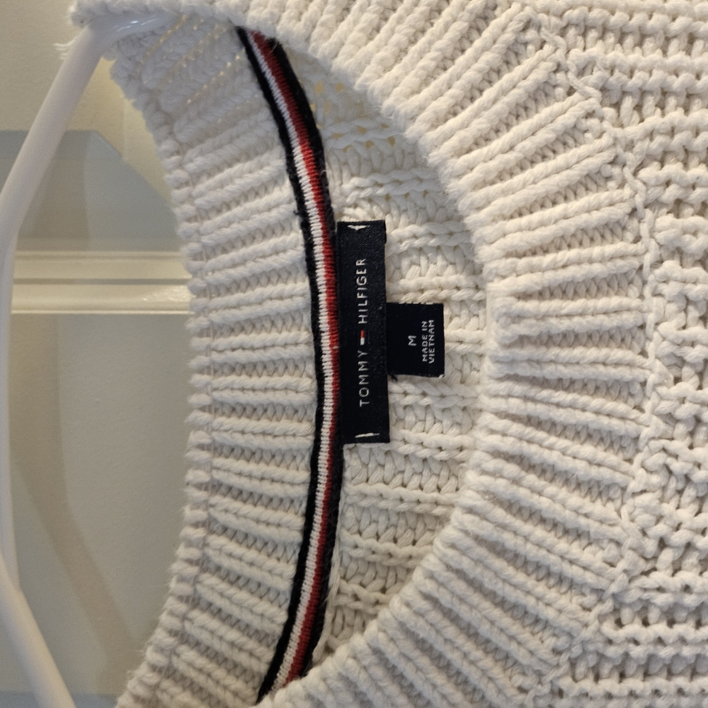 Tommy Hilfiger Women's White Sweater